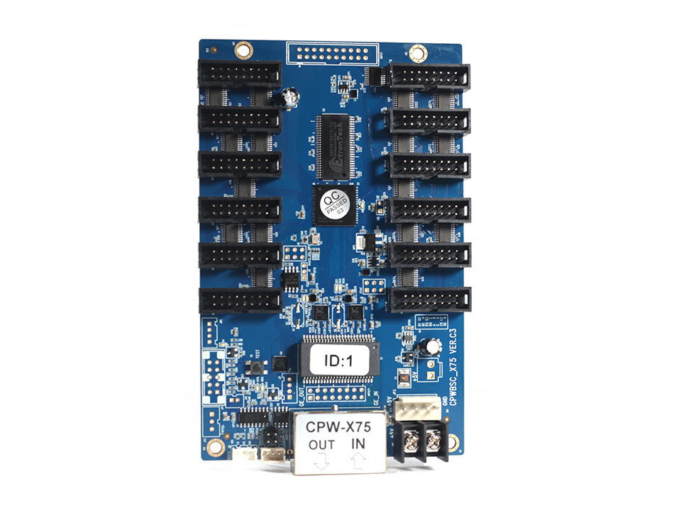 Lumen CPW-X75 receiver card for LED display repair and maintenance