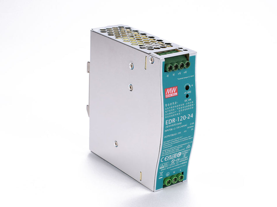 Meanwell EDR-120-24 Industrial Rail Power LED screen power supply