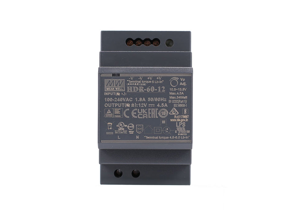 Meanwell HDR-60-12 Rail Power Supply LED screen power supply