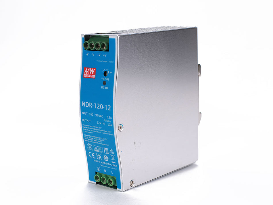 Meanwell NDR-120-12 Industrial Rail Power LED screen power supply