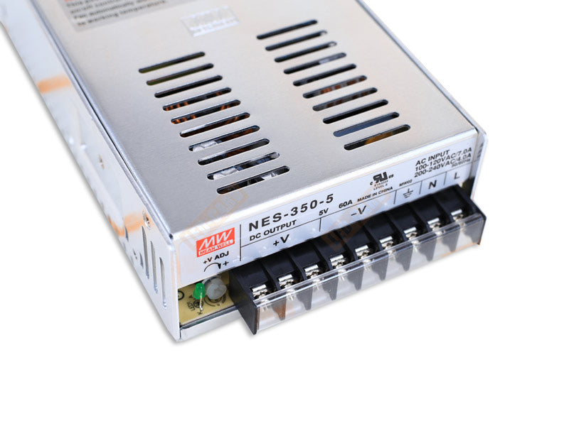 MEANWell 5V 60A 300W Power Supplies (NES-350-5)